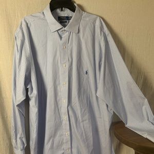 Men’s big and tall XLT Ralph Lauren Polo dress shirt